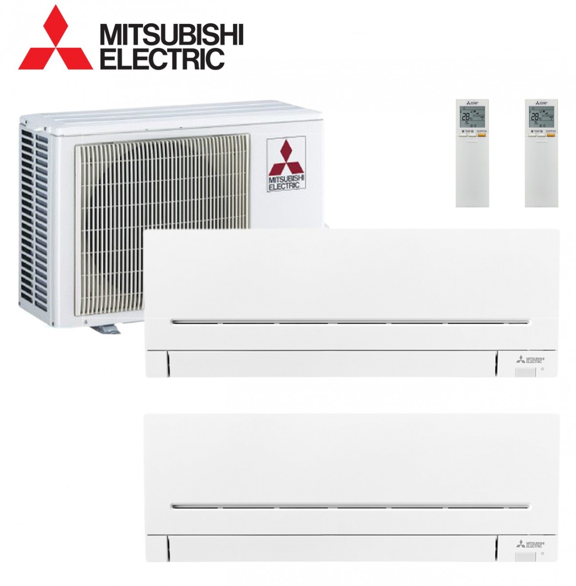 Mitsubishi MSZ-AY Multisplit 3,5kW + 3,5kW